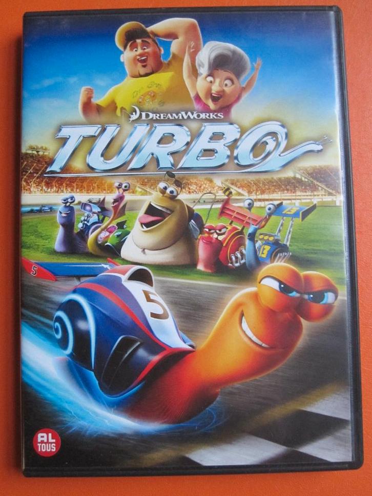 Turbo (2013), CD & DVD, DVD | Films d'animation & Dessins animés, Comme neuf, Américain, Tous les âges, Enlèvement ou Envoi
