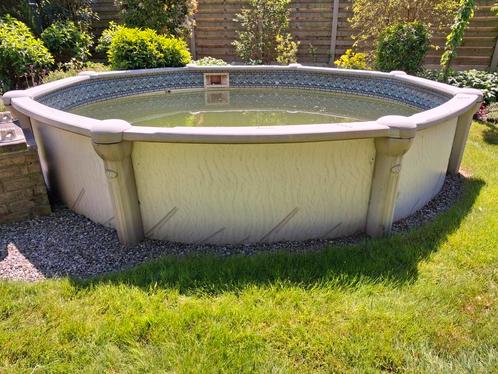 Vogel Atrium rond 3,66m diameter - 1,32m diep, Tuin en Terras, Zwembaden, Gebruikt, 120 cm of meer, Rond, Ophalen