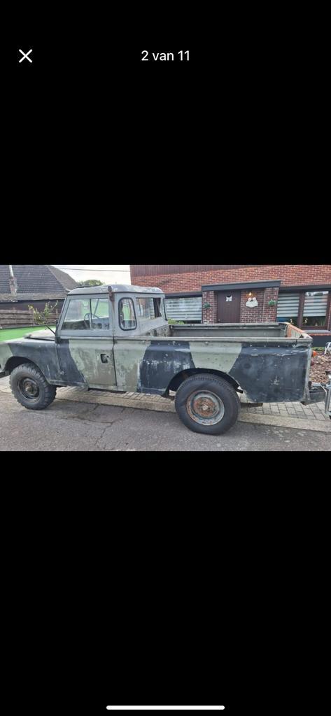 Land rover 109 series 3, Auto's, Oldtimers, Particulier, Land Rover, Diesel, 3 deurs, Handgeschakeld, Ophalen