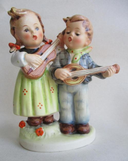 M I Hummel 150 2/0: -HAPPY DAYS-  TMK-2 -1950- VINTAGE-, Verzamelen, Beelden en Beeldjes, Zo goed als nieuw, Hummel, Verzenden