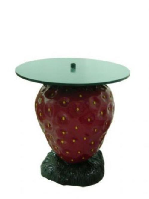 Table fraise 71 cm - table fraise, Collections, Marques & Objets publicitaires, Neuf, Enlèvement