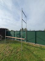 Stelling / steiger + baddings, Ophalen, Zo goed als nieuw, Gevelsteiger
