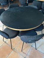 Ronde tafel 6 personen, Ophalen, Gebruikt, Rond, Metaal