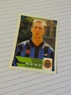 Voetbal: Sticker football 95 :  Pascal Renier - Club Brugge, Autocollant, Enlèvement ou Envoi, Neuf