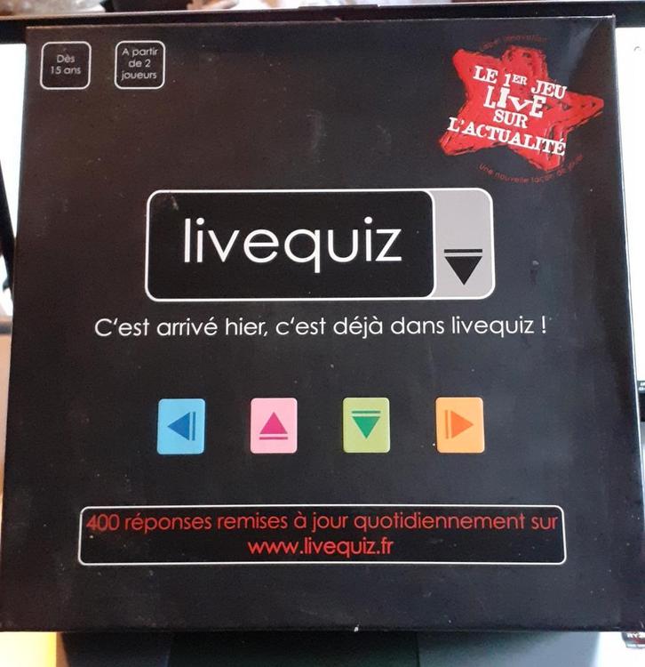 jeu de société live quiz, Hobby en Vrije tijd, Gezelschapsspellen | Bordspellen, Gebruikt, Ophalen of Verzenden