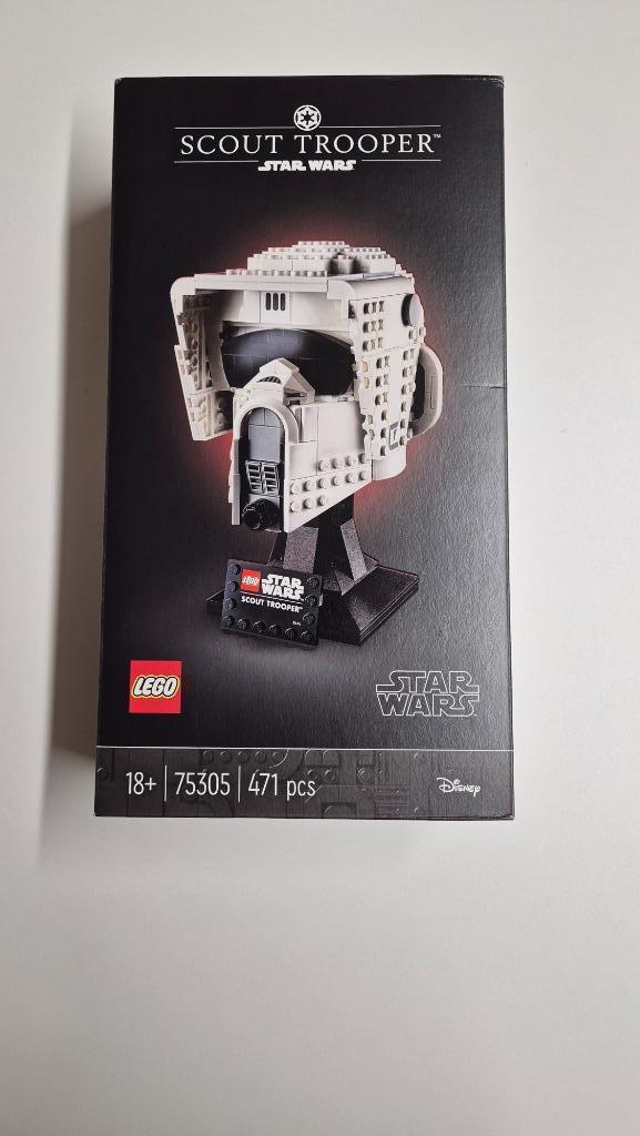 LEGO 75305 Scout Trooper Helmet, Kinderen en Baby's, Speelgoed | Duplo en Lego, Nieuw, Lego, Complete set, Ophalen of Verzenden