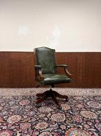 Klassiek Engels Chesterfield Bureaustoel, Antiek en Kunst, Ophalen of Verzenden