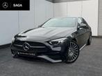 Mercedes-Benz C 180 AMG Line 9G, https://public.car-pass.be/vhr/b5a91be5-72fc-4e30-be80-6b76aaa6e481, 4 portes, Noir, Automatique