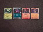 4 POKEMON KAARTEN, Ophalen of Verzenden, Zo goed als nieuw