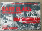 Poster Gary Clail & Bim Sherman in VK Brussel 1993, Verzamelen, Ophalen of Verzenden, Zo goed als nieuw