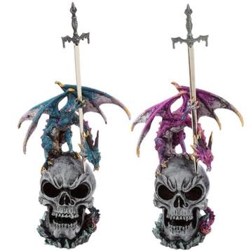 Prachtig Drakenfiguur Dark Legend Dragon-Lord of Sword 30€ beschikbaar voor biedingen