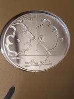 Zilverstuk van 20 euro van Hergé 2007 QP kwaliteit, Postzegels en Munten, Setje, Ophalen of Verzenden, Geboorte of Huwelijk, Zilver
