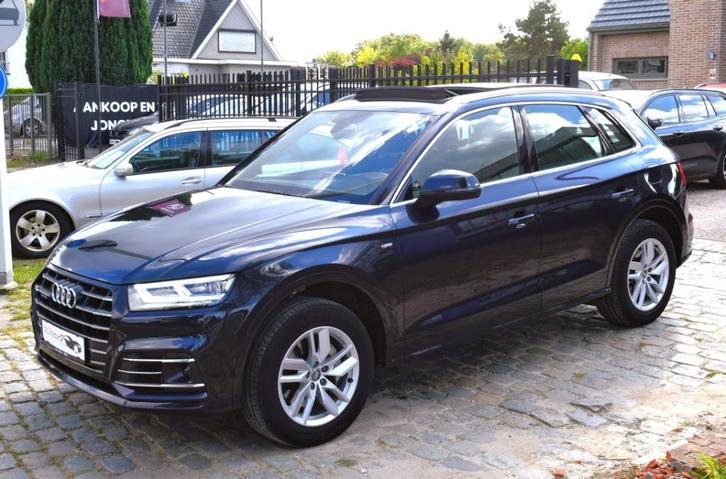 Audi Q5 55TFSie/Hybride/S-LiNE/FULL OPTIE/GARANTIE, Auto's, Audi, Bedrijf, Te koop, Q5, 4x4, Achteruitrijcamera, Adaptieve lichten