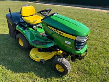 John deere X300R met opvangbak. beschikbaar voor biedingen