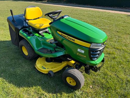 John deere X300R met opvangbak., Tuin en Terras, Zitmaaiers, Opvangbak, Ophalen