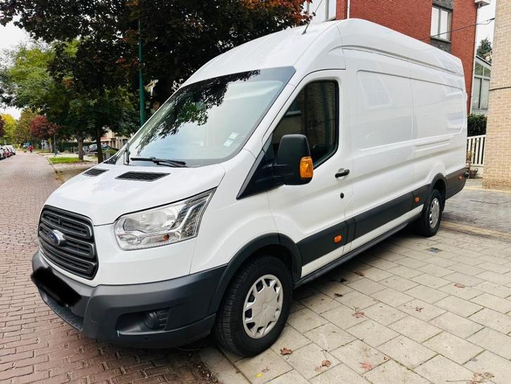 FOED TRANSIT 2.0 TDCI L4H2 165.000KM 2017 EURO6 10.950€, Auto's, Bestelwagens en Lichte vracht, Bedrijf, Te koop, ABS, Airbags
