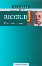 Te Koop Boek RICOEUR Jacques De Visscher, Boeken, Filosofie, Ophalen of Verzenden, Zo goed als nieuw, Overige onderwerpen, Jacques De Visscher