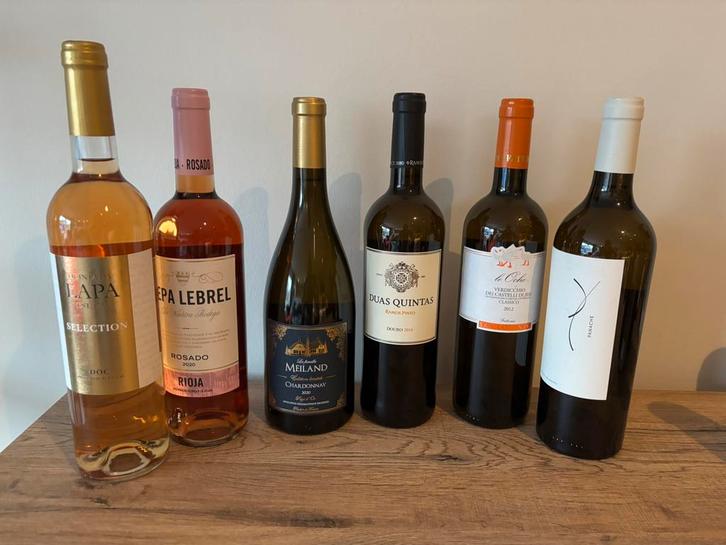 Kleine selectie wijnen, Verzamelen, Wijnen, Nieuw, Overige typen, Vol, Ophalen