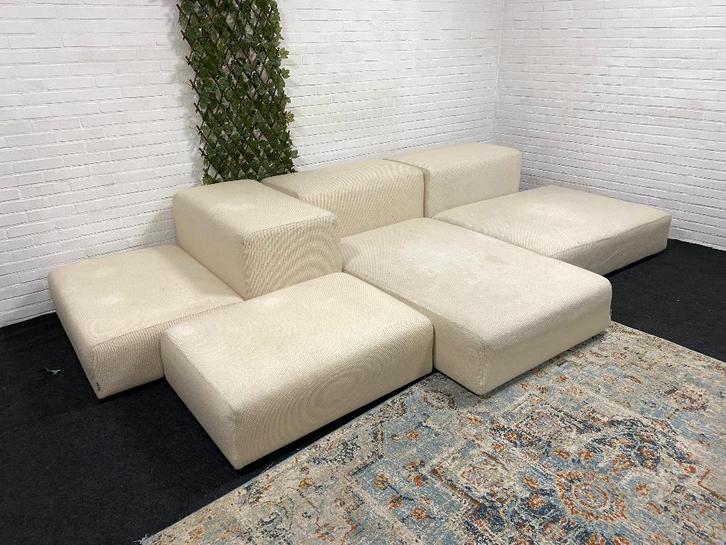 Living divani extra wall 7 elementen, Huis en Inrichting, Zetels | Complete zithoeken, Zo goed als nieuw, Stof, Ophalen of Verzenden