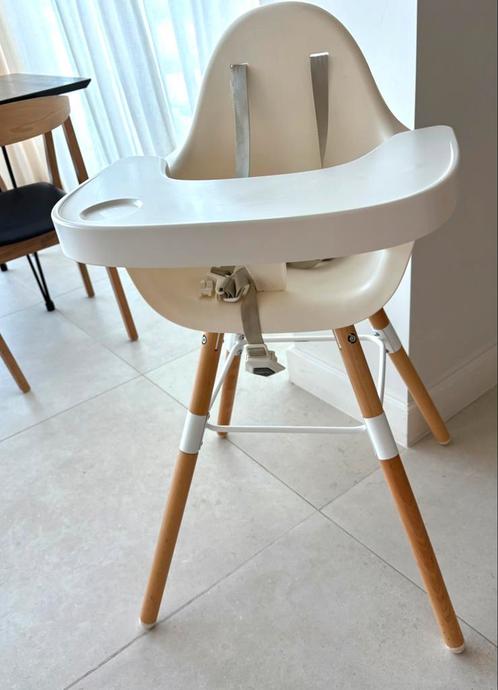 Eetstoel childhome set (stoel/kussen, babyseat, extra poten), Kinderen en Baby's, Kinderstoelen, Gebruikt, Ophalen