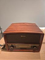 Roadster retro radio bluetooth/LP/cassette, Audio, Tv en Foto, Ophalen of Verzenden, Zo goed als nieuw, Radio