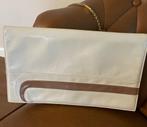 Vintage clutch - Sama - Leer, Ophalen, Zo goed als nieuw, Beige, Avondtasje