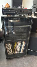 Pioneer sterio toren met kast orgineel, Audio, Tv en Foto, Stereoketens, Cd-speler, Gebruikt, Pioneer, Losse componenten