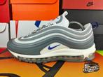Nike Air Max 97 'Cool Grey/Royal Blue' EU42,5 2019, Kleding | Heren, Schoenen, Overige kleuren, Nike, Ophalen of Verzenden, Sneakers