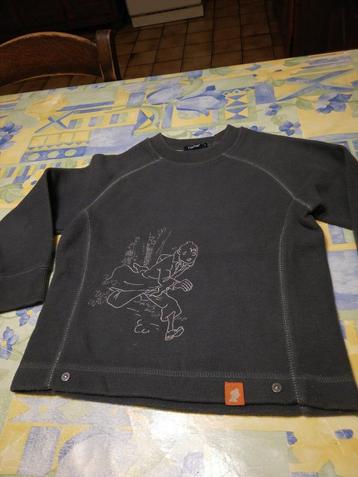 Pull Tintin gris. Taille 4 ans., Enlèvement ou Envoi, Comme neuf