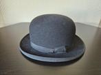 Vintage wolvilten zwarte bolhoed Rex, Ophalen of Verzenden, Heren, Rex