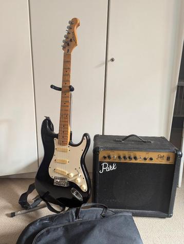 guitare électrique (fenix) et amplificateur (Park)