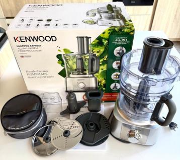 Kenwood Multipro Express FDP65.450WH - Robots culinaires, Neuf, Résiste au lave-vaisselle, Enlèvement, 3 vitesses ou plus