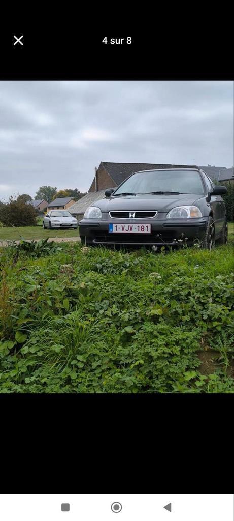 Honda civic, Auto's, Honda, Particulier, Civic, Benzine, Rood