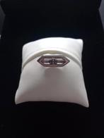 Ancienne petite broche argent et strass, Enlèvement ou Envoi, Moins de 4 cm, Utilisé, Avec strass