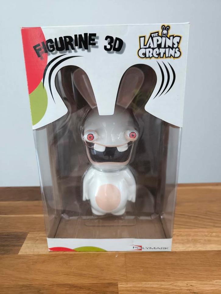 Statue Figurine Lapins Crétins ( résine) Ubisoft, Verzamelen, Beelden en Beeldjes, Zo goed als nieuw, Ophalen of Verzenden