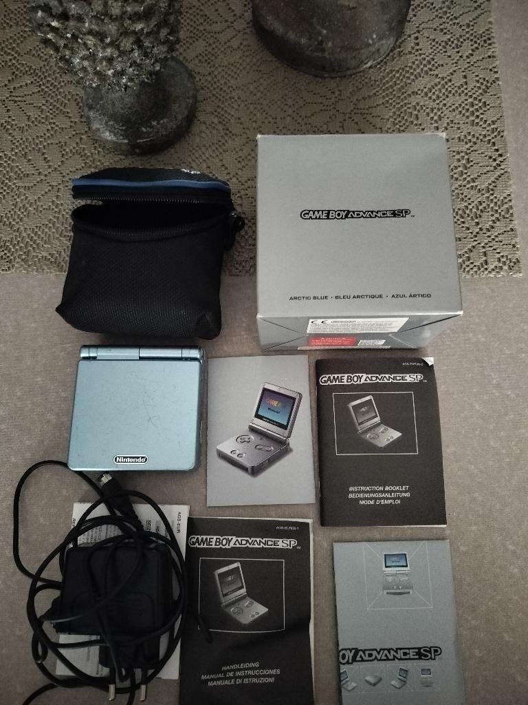 Gameboy Advanced SP, Games en Spelcomputers, Spelcomputers | Nintendo Game Boy, Ophalen of Verzenden, Gebruikt, Game Boy Advance SP
