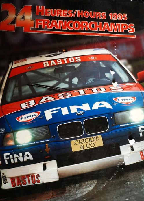 24 Heures / Uren Francorchamps 1995 boek, Verzamelen, Automerken, Motoren en Formule 1, Gebruikt, Auto's, Ophalen of Verzenden
