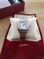 Cartier Santos automatic, Handtassen en Accessoires, Horloges | Heren, Ophalen, Zo goed als nieuw