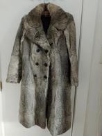 Manteau lapin gris taille 38, Enlèvement, Porté, Gris