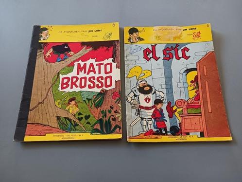 Jim Lont, El Sic en Mato Brosso, 1ste druk, redelijke staat, Boeken, Stripverhalen, Gelezen, Meerdere stripboeken, Verzenden