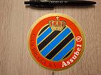 Autocollant de football du Club de Bruges Assubel, Enlèvement ou Envoi, Comme neuf, Sport