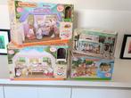 Sylvanian Families set van 4 complete dozen, Ophalen, Zo goed als nieuw, Poppenhuis