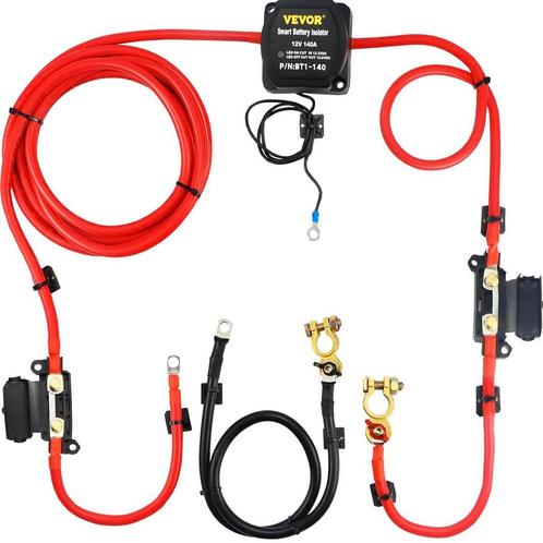 COUPLEUR SEPARATEUR VEVOR 12 V 140A, Auto-onderdelen, Accu's en Toebehoren, Nieuw, Ophalen