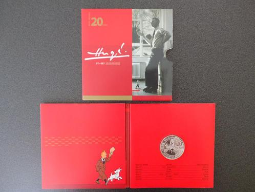 Pièce 20 € - 100ème anniversaire de la naissance de Hergé, Postzegels en Munten, Munten | Europa | Euromunten, Losse munt, Overige waardes