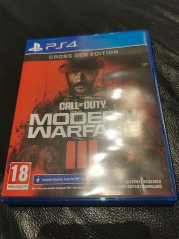 Call of duty modern warfare 3 ps4 ps5 cross gen edition!!!!  beschikbaar voor biedingen