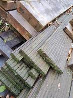 Bankirai planken met Padouk bruggen, Ophalen, Gebruikt, 250 cm of meer, Planken