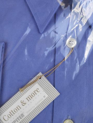 Chemise homme - Col 53 bleu roi