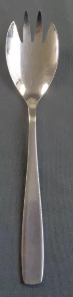 GERO ZILMETA 502 SAMBA saladevork sla vork 20cm salad fork F, Huis en Inrichting, Keuken | Bestek, Zo goed als nieuw, Verzenden