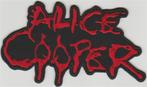 Alice Cooper stoffen opstrijk patch embleem, Verzamelen, Verzenden, Nieuw, Kleding