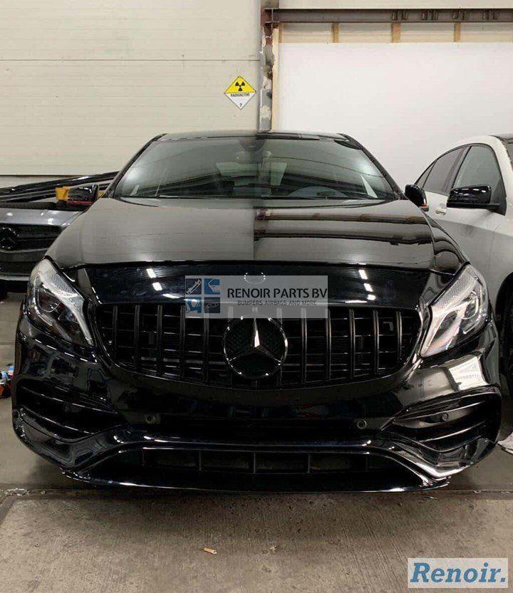 Grill Mercedes A Klasse Facelift Panamericana GRIL A45 Zwart, Autos : Pièces & Accessoires, Autres pièces automobiles, Utilisé